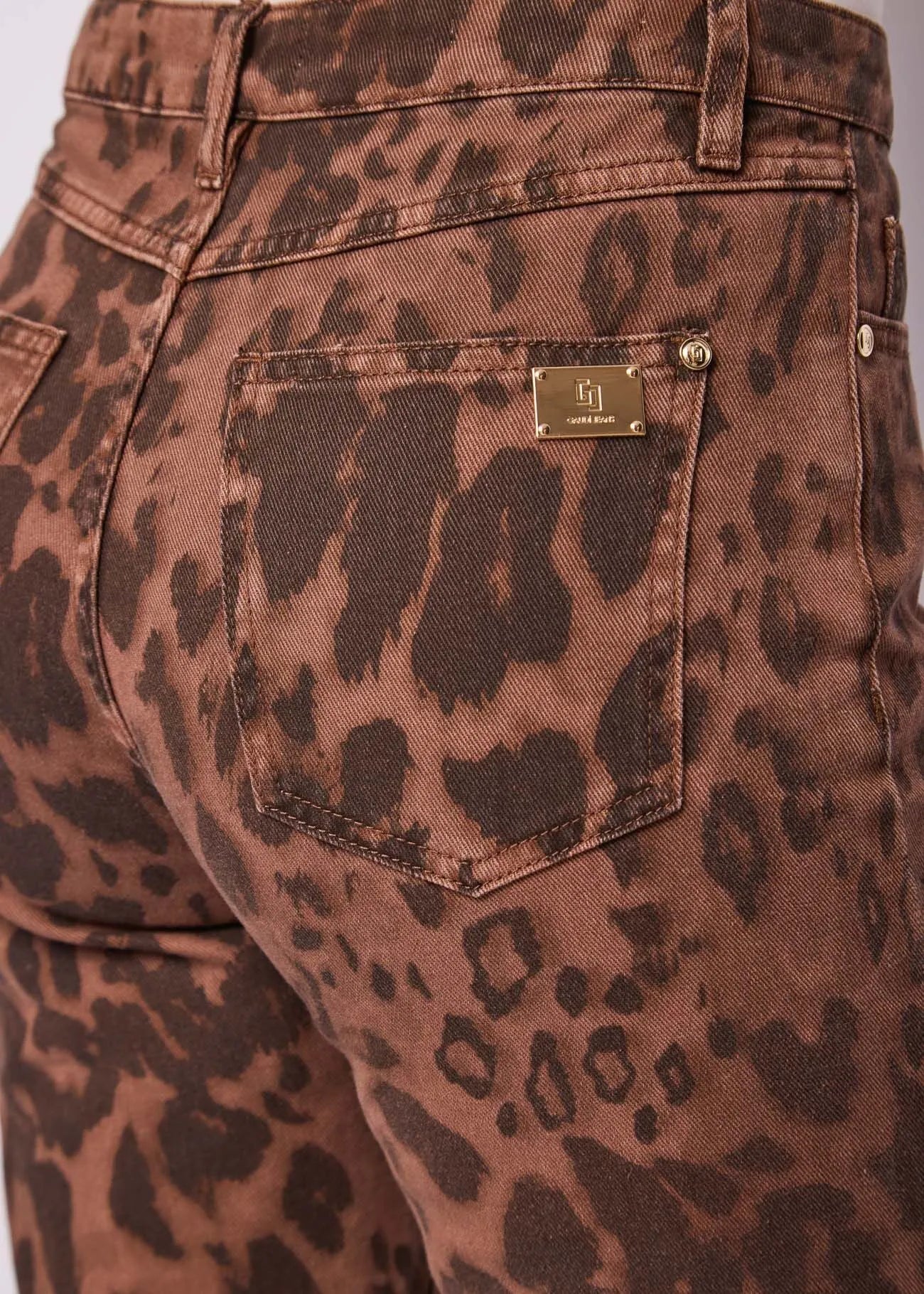 Gaudi 621BD25017 Pantaloni da donna con bottoni dorati