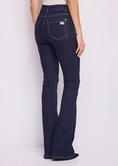 Gaudi 621BD26036 Jeans flare da donna con piega