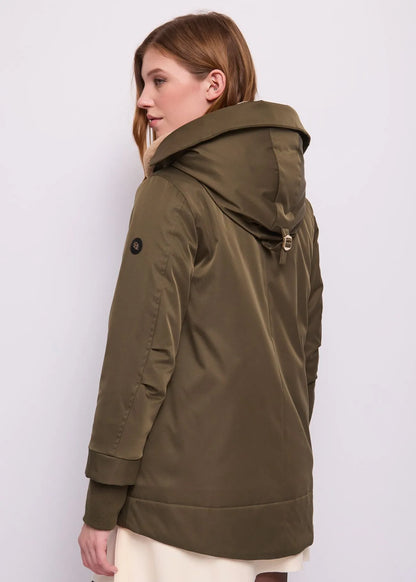Gaudi Parka da donna con pelliccia sintetica
