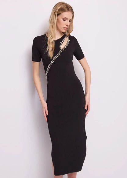 Abito da donna con motivo cut-out