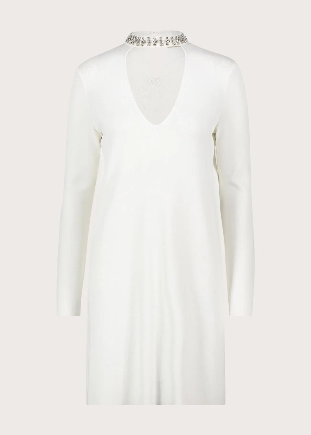 Abito corto da donna in maglia con strass GAUDI 621FD13011