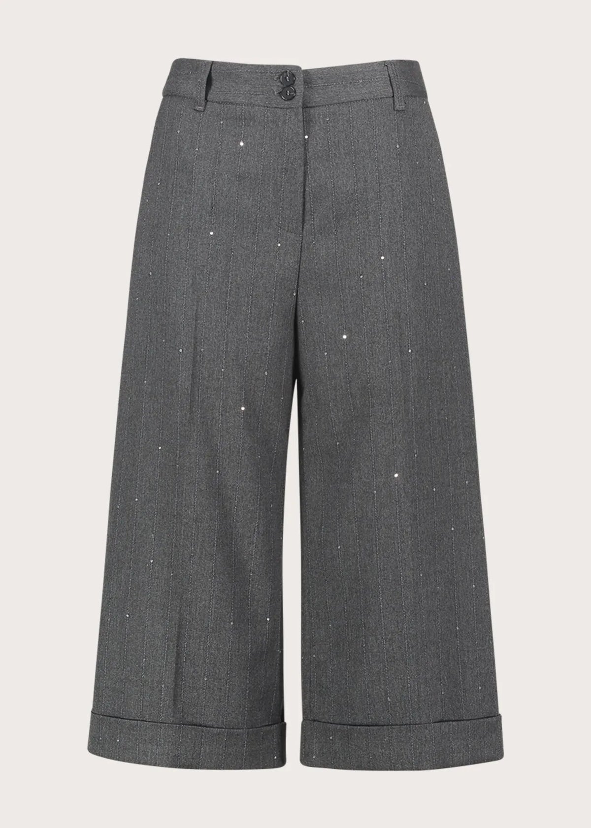 Pantaloni da donna con piega e risvolto GAUDI 621FD25015 01