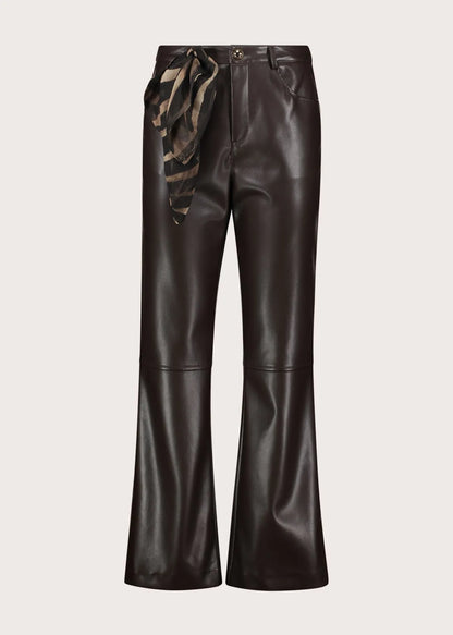 Nuova Collezione Pantaloni flare cropped da donna con foulard GAUDI 621FD28003_4304