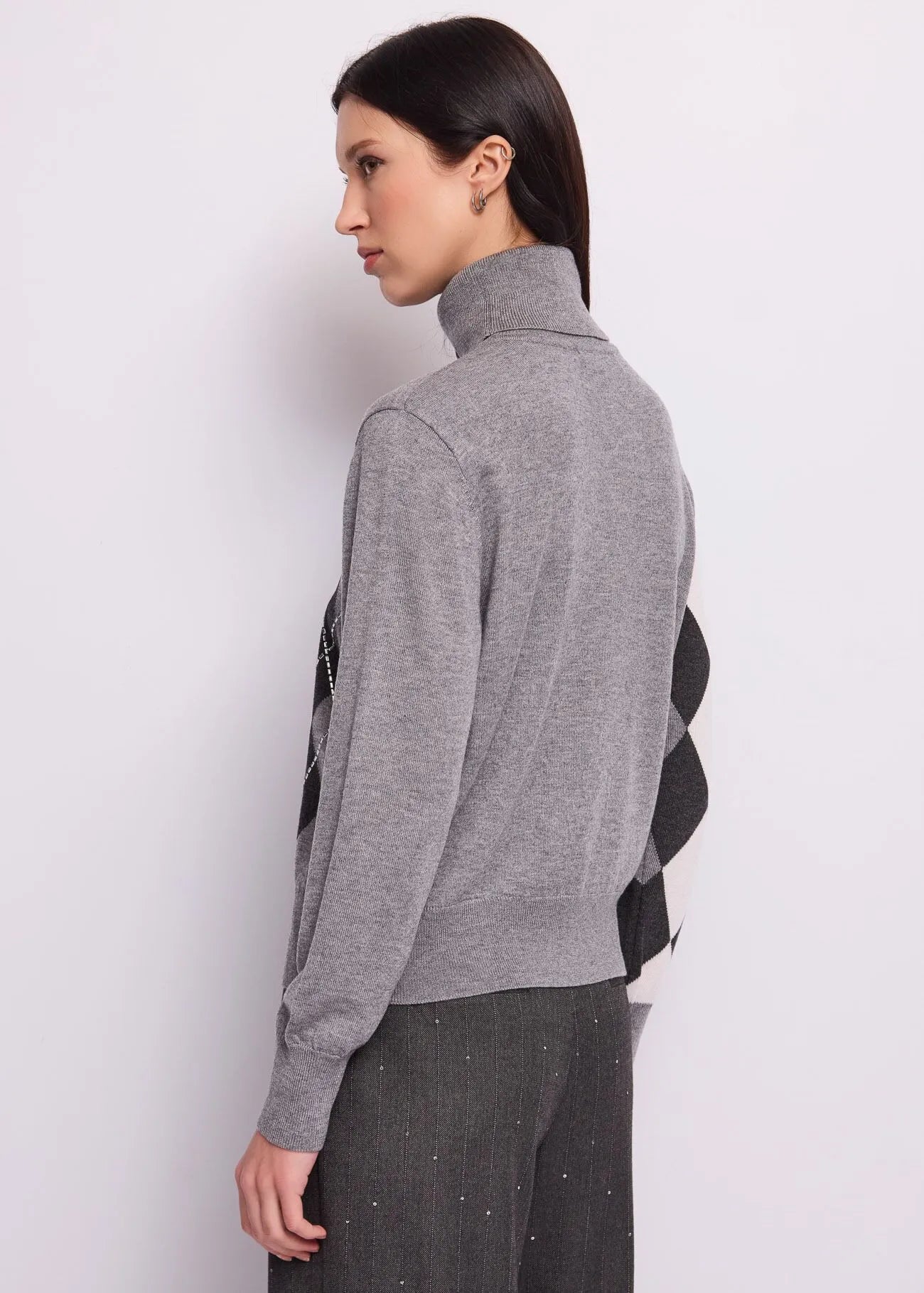 Gaudi Maglia da donna in filato jacquard