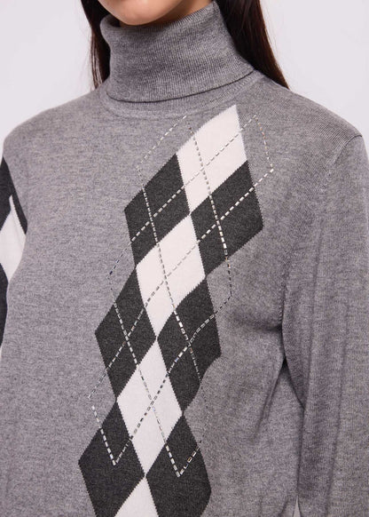 Gaudi Maglia da donna in filato jacquard