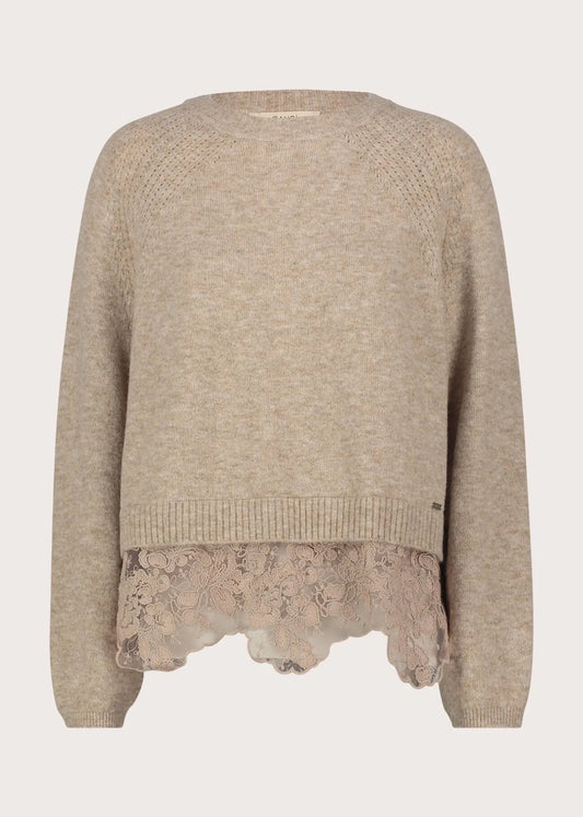Maglia girocollo da donna in filato GAUDI 621FD53030