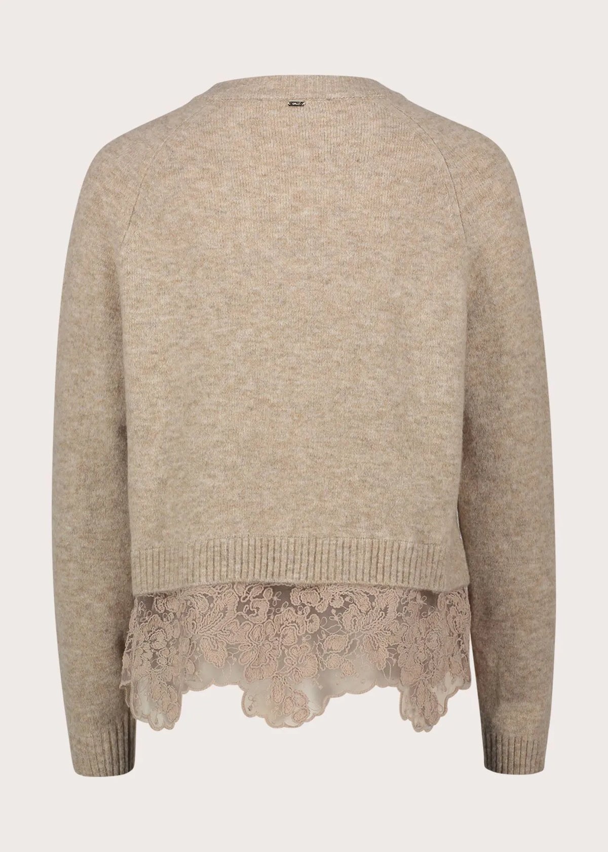Cardigan girocollo da donna in filato GAUDI 621FD53031