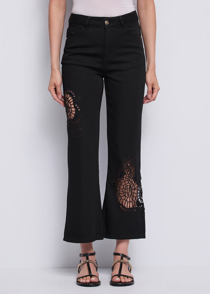 Gaudi 611BD25021 Pantalone con ricamo