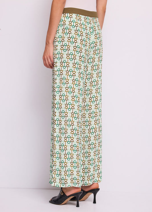 Gaudi 611BD25033 Pantalone Lungo Stampato