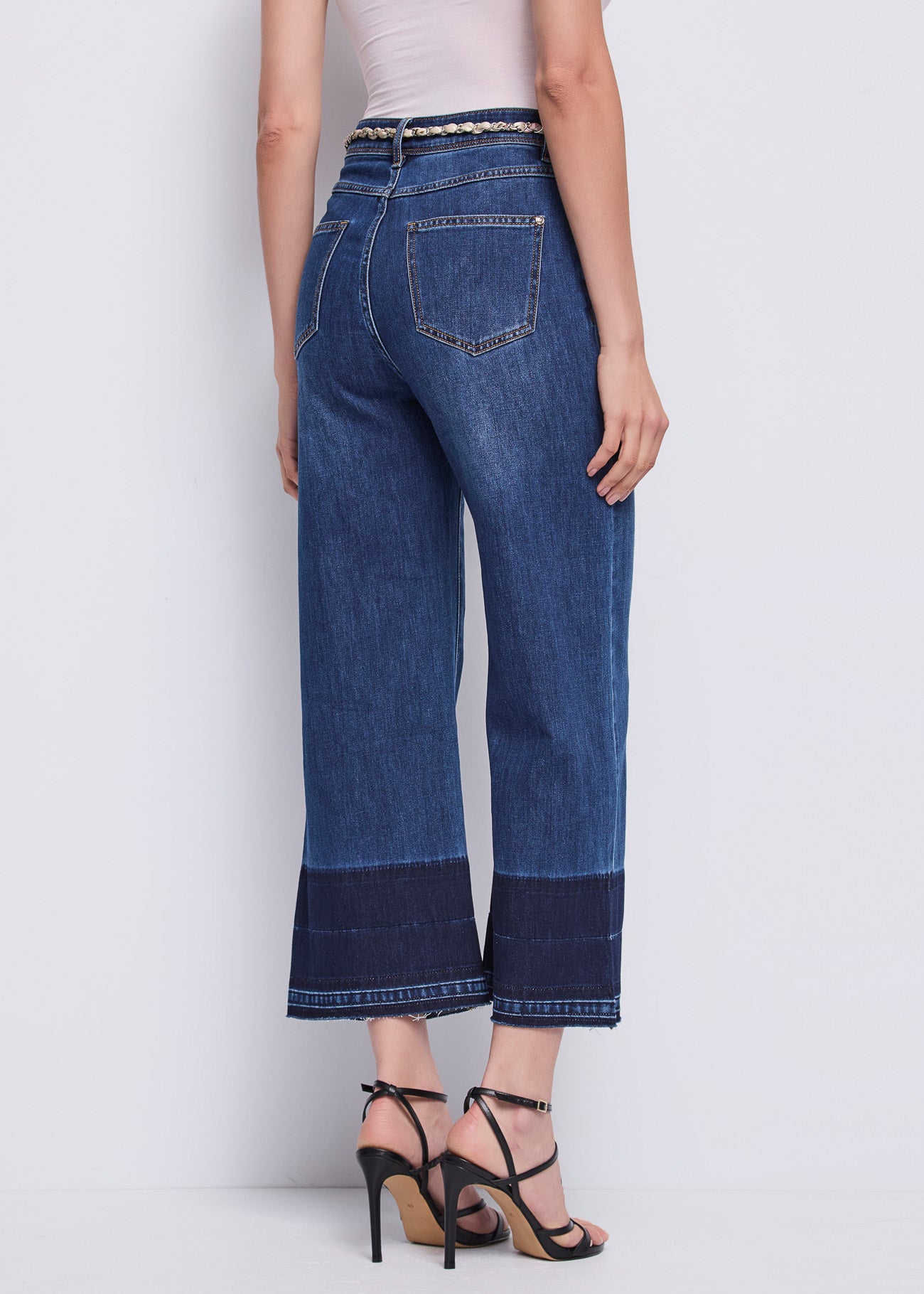 Gaudi 611BD26007 Pantalone Denim con Fiocco