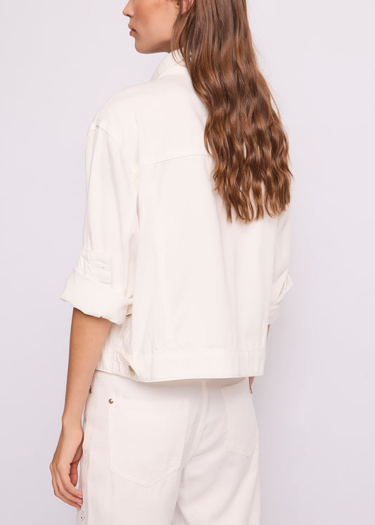 Gaudi 611BD35016 Giubbotto Corto con Ricamo