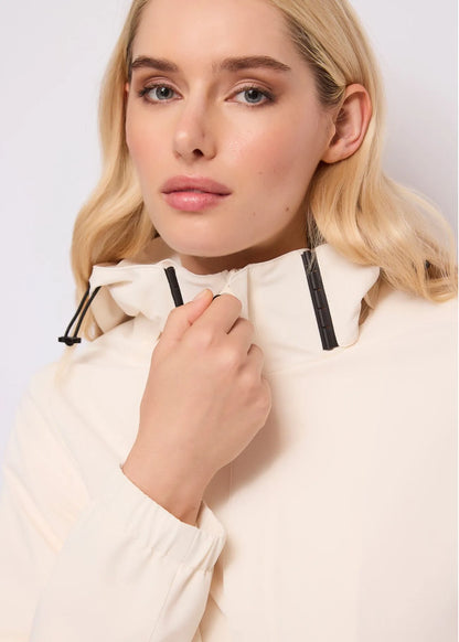 Gaudi 611BD35018 Giacca bianca da donna con cappuccio