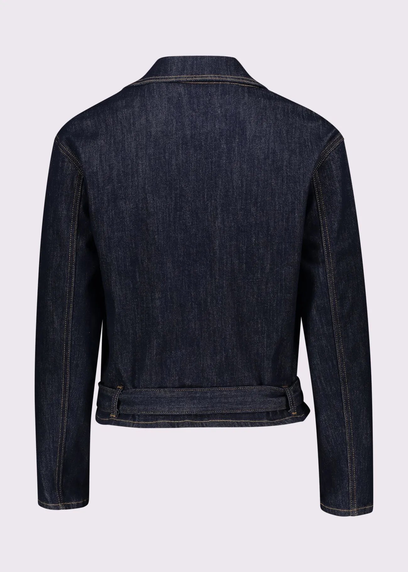 Women's Cotton Denim Biker Jacket 611BD36001