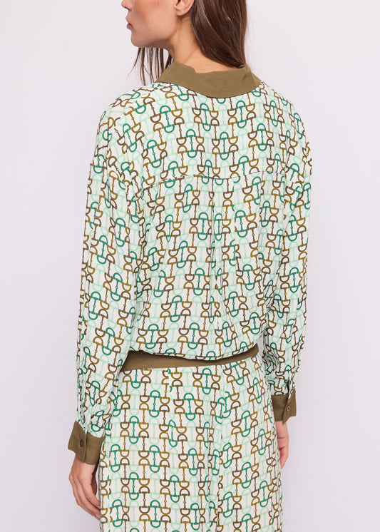 Gaudi 611BD45013 Camicia Stampata