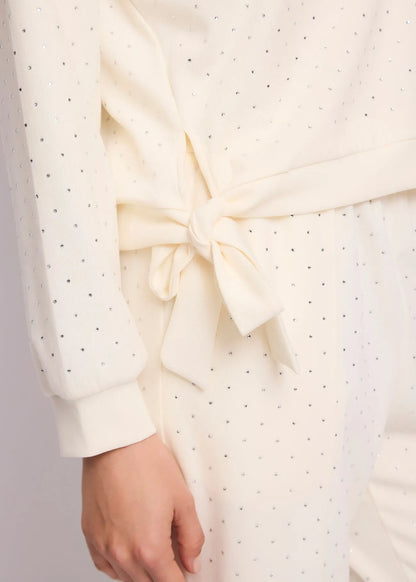 Pantaloni jogging da donna con strass GAUDI 611BD24005_2101