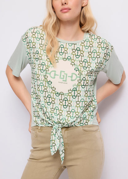 Gaudi 611BD64055 T-Shirt Logata