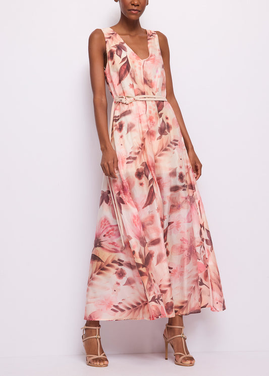 Gaudi 611FD15028 Abito Lungo Floreare