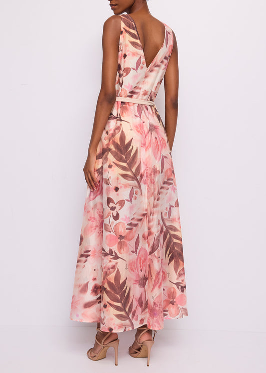 Gaudi 611FD15028 Abito Lungo Floreare