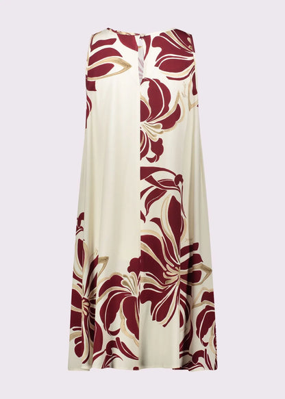 Abito da donna in twill floreale GAUDI 611FD15044_611046-01