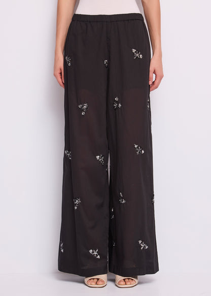 Gaudi 611FD25003 Pantalone Largo Ricamato