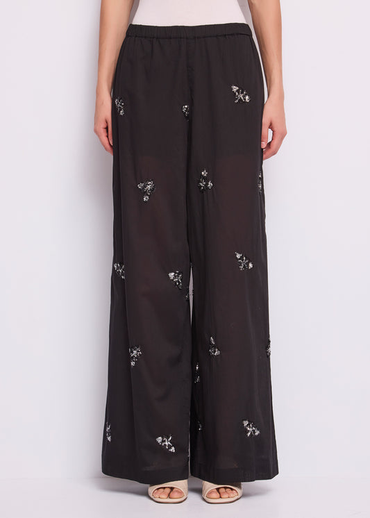 Gaudi 611FD25003 Pantalone Largo Ricamato