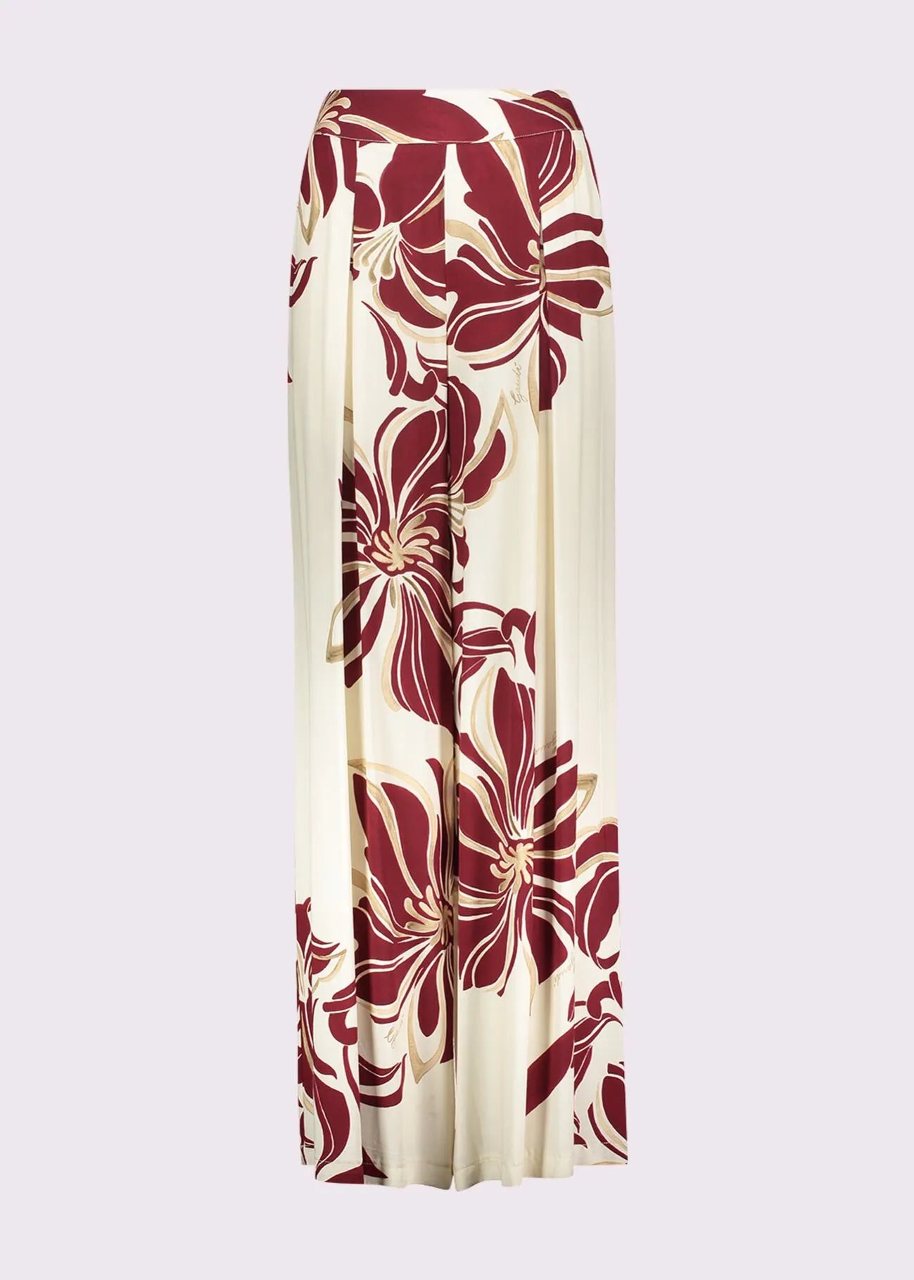 Pantaloni da donna con stampa floreale GAUDI 611FD25038_611046-01