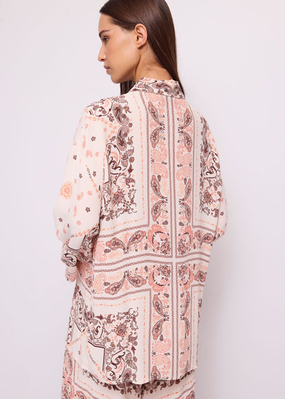 GAUDI 611FD45002_611028-01 Women's Paisley Print Shirt