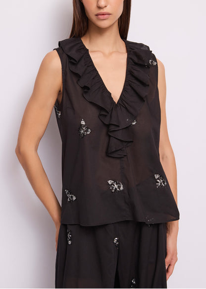 Gaudi 611FD45006 Blusa con rouches