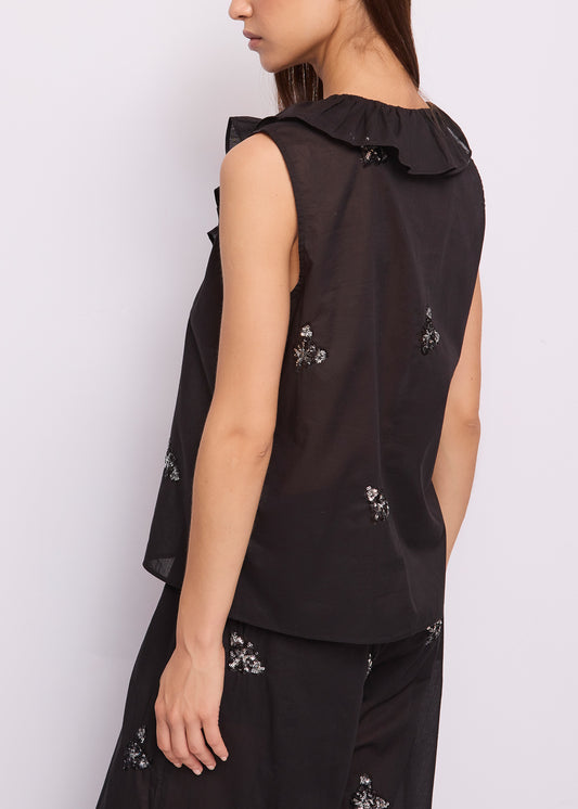 Gaudi 611FD45006 Blusa con rouches