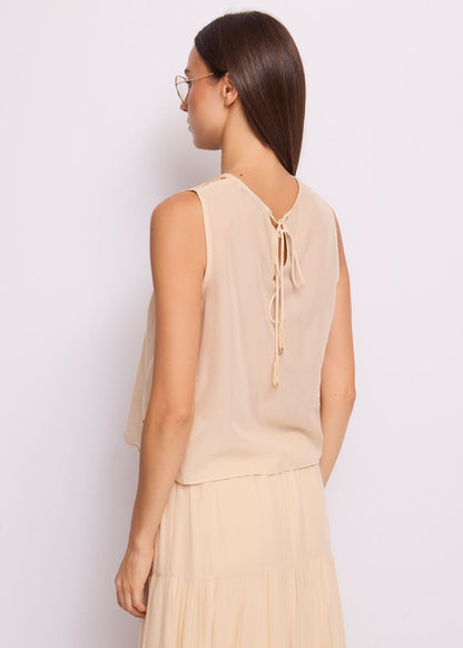 Top da donna con ricami floreali GAUDI 611FD45027_611033-01