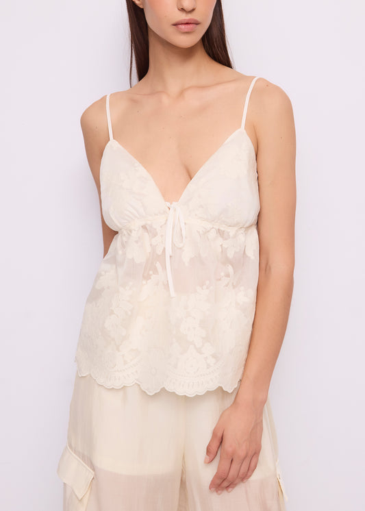 Gaudi 611FD45029 Top in pizzo