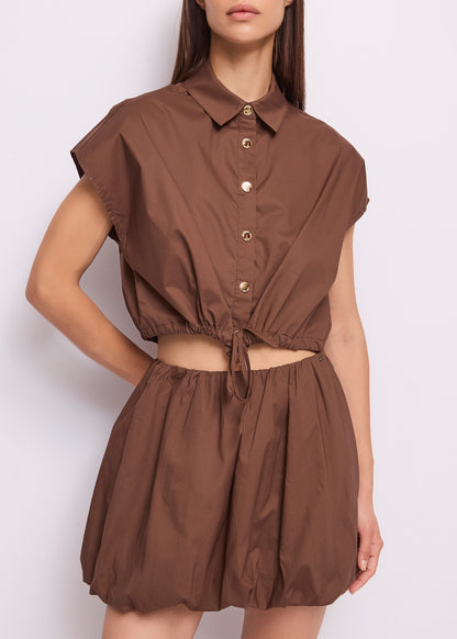 Gaudi 611FD45042 Camicia Cropped