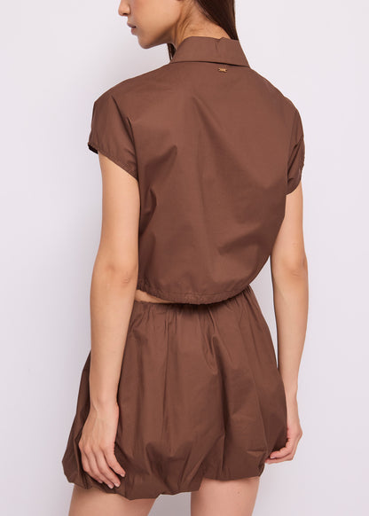 Gaudi 611FD45042 Camicia Cropped