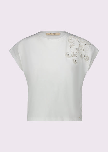 Gaudi 611FD64002 T-Shirt a spalla scesa