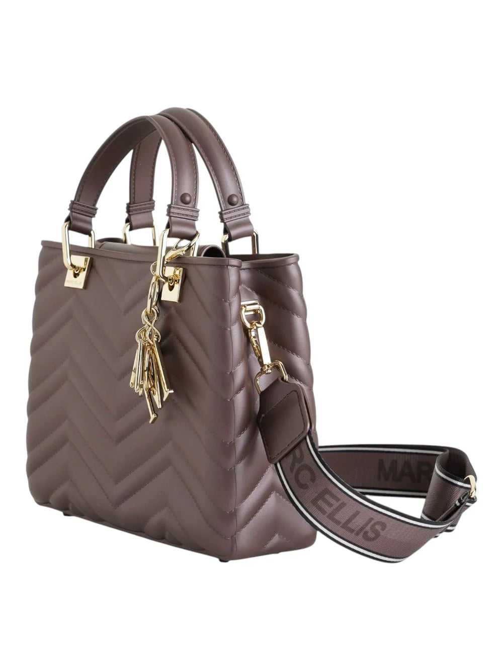 Marc Ellis Borsa Donna Flat Krissy M Wave 25 COCOA