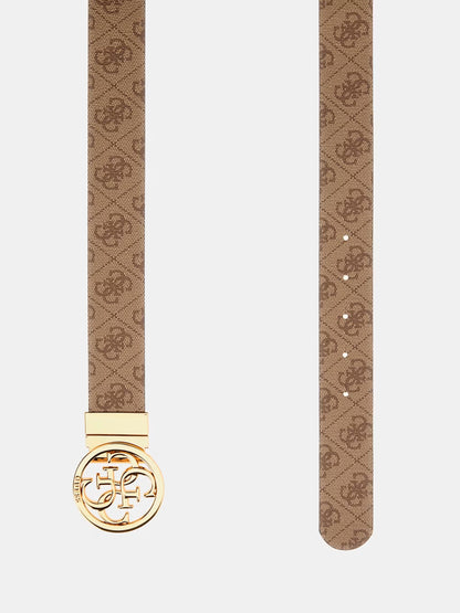 Guess BW9166P4235 Cintura Nolana 4G logo