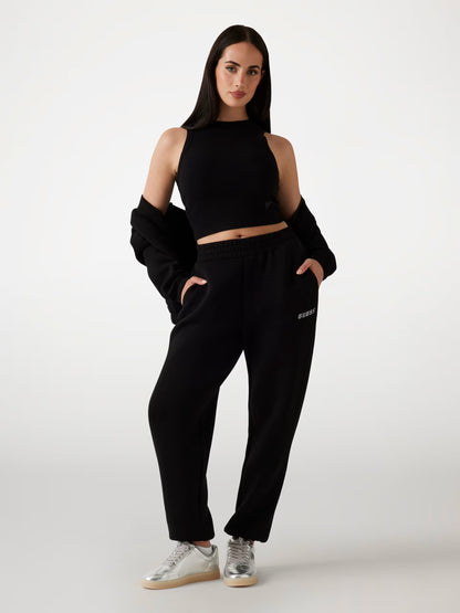 Guess V4BB13K7UW2 Jogger con logo in strass