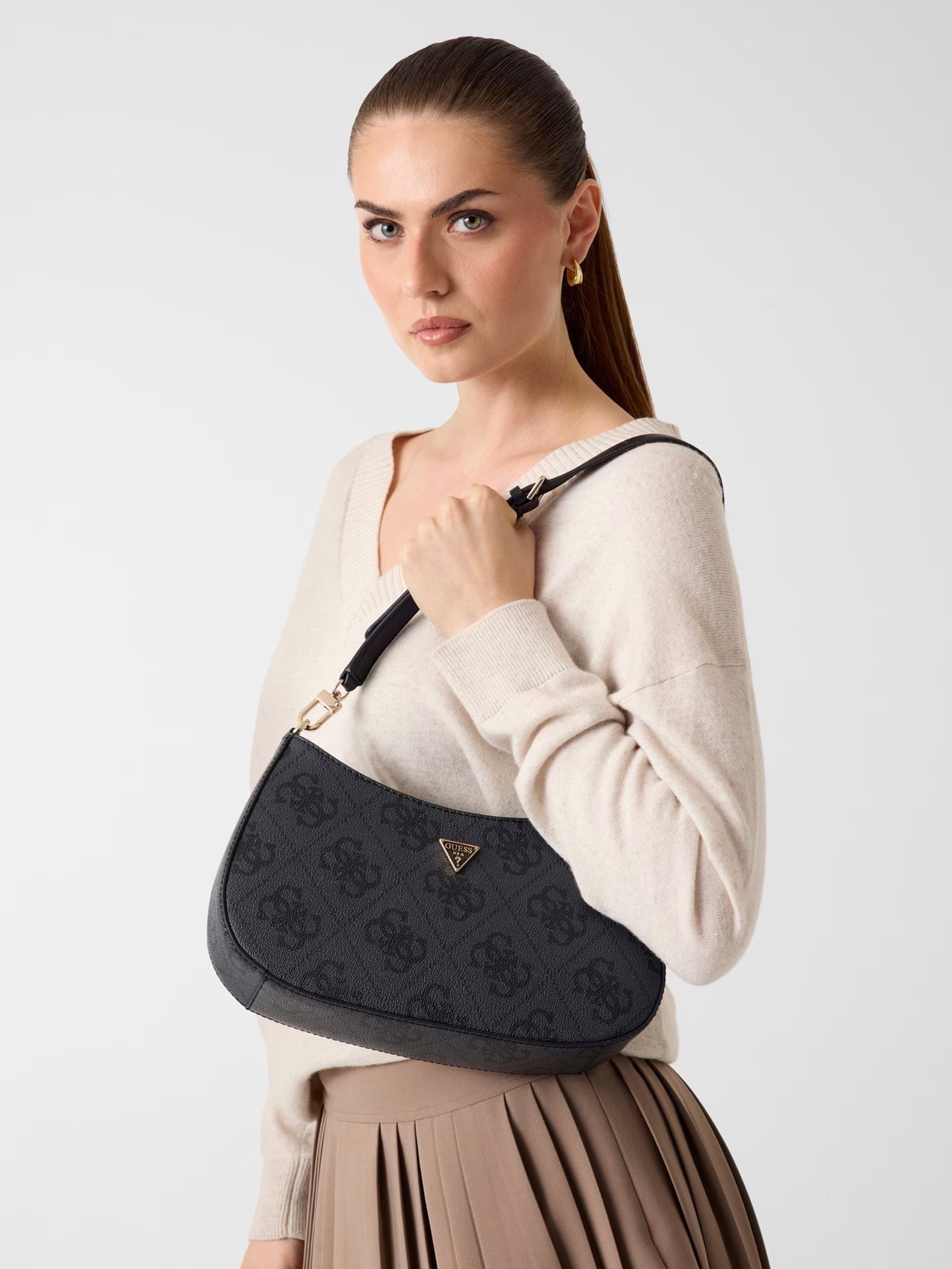 Guess HWSO9672180 Borsa a spalla Logo Noelle