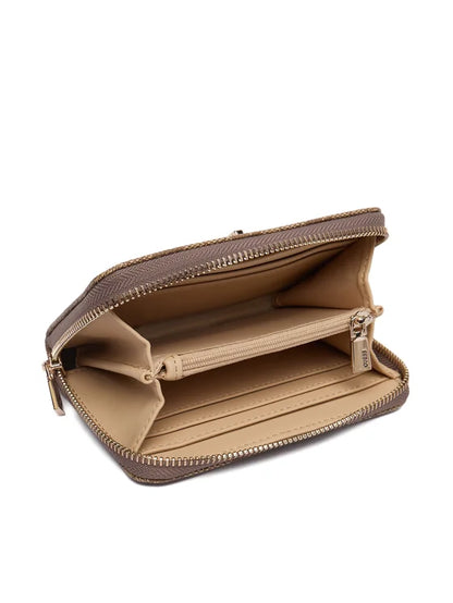 Guess Portafoglio Yvonne Logo Slg SWSG23 78140 Beige scuro
