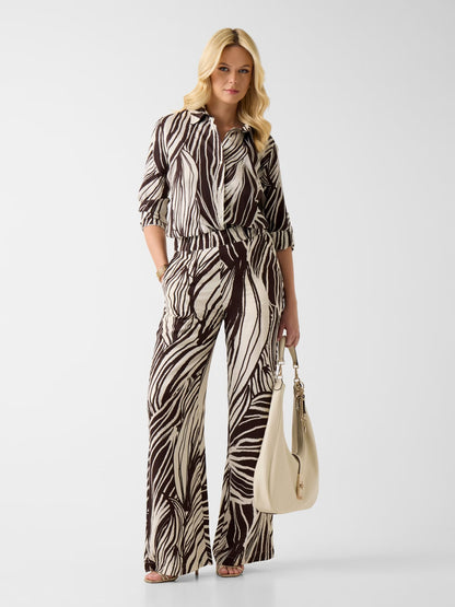Guess W6GB19W1972 Pantaloni in viscosa