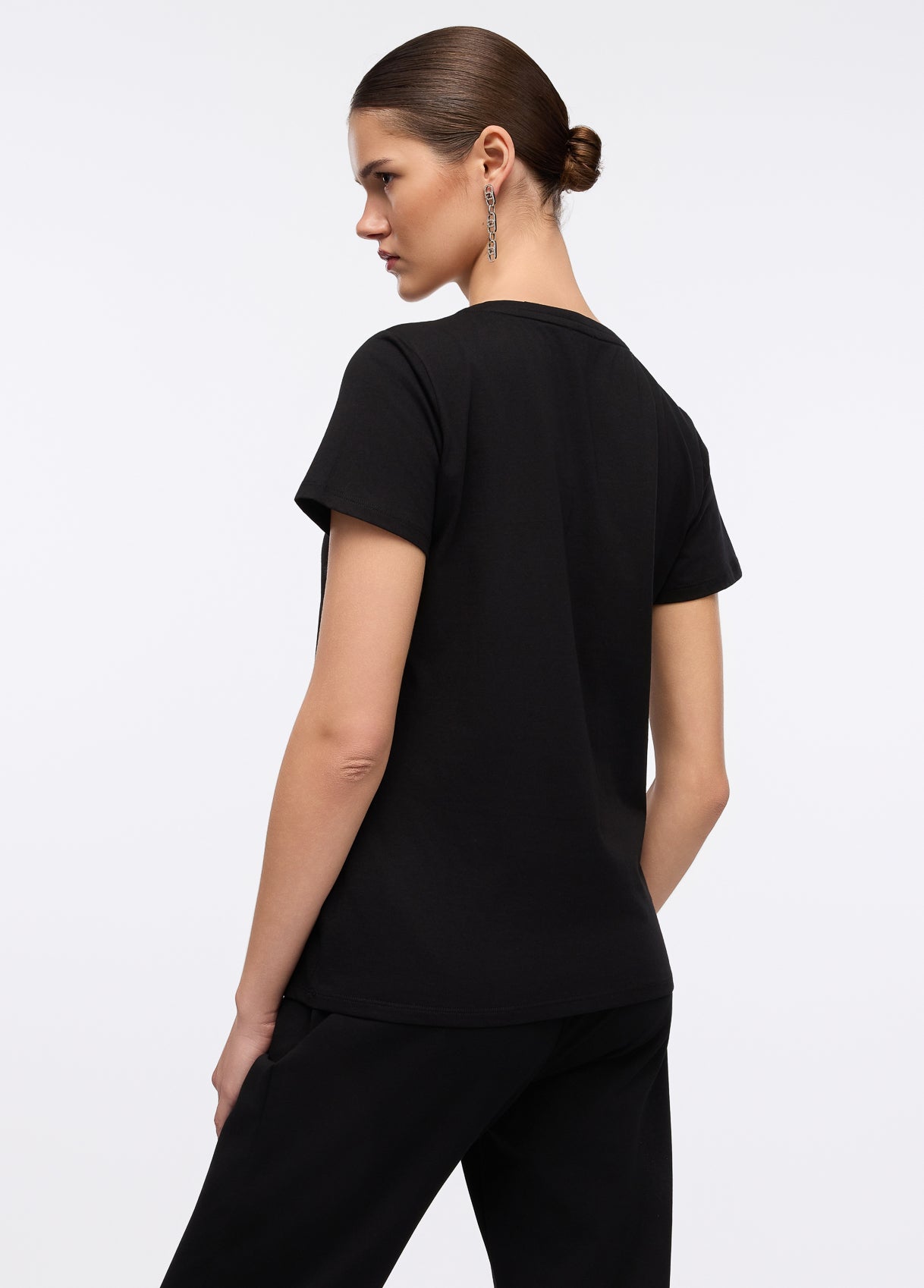 Liu Jo T-Shirt in cotone  TF5280JS923M9916