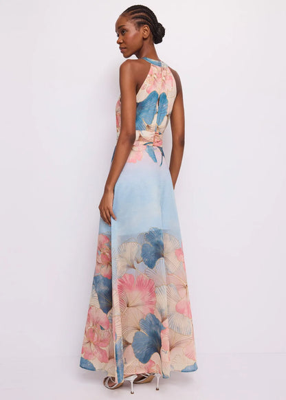 Gaudi 611FD15039 Abito da donna in mussola con stampa floreale