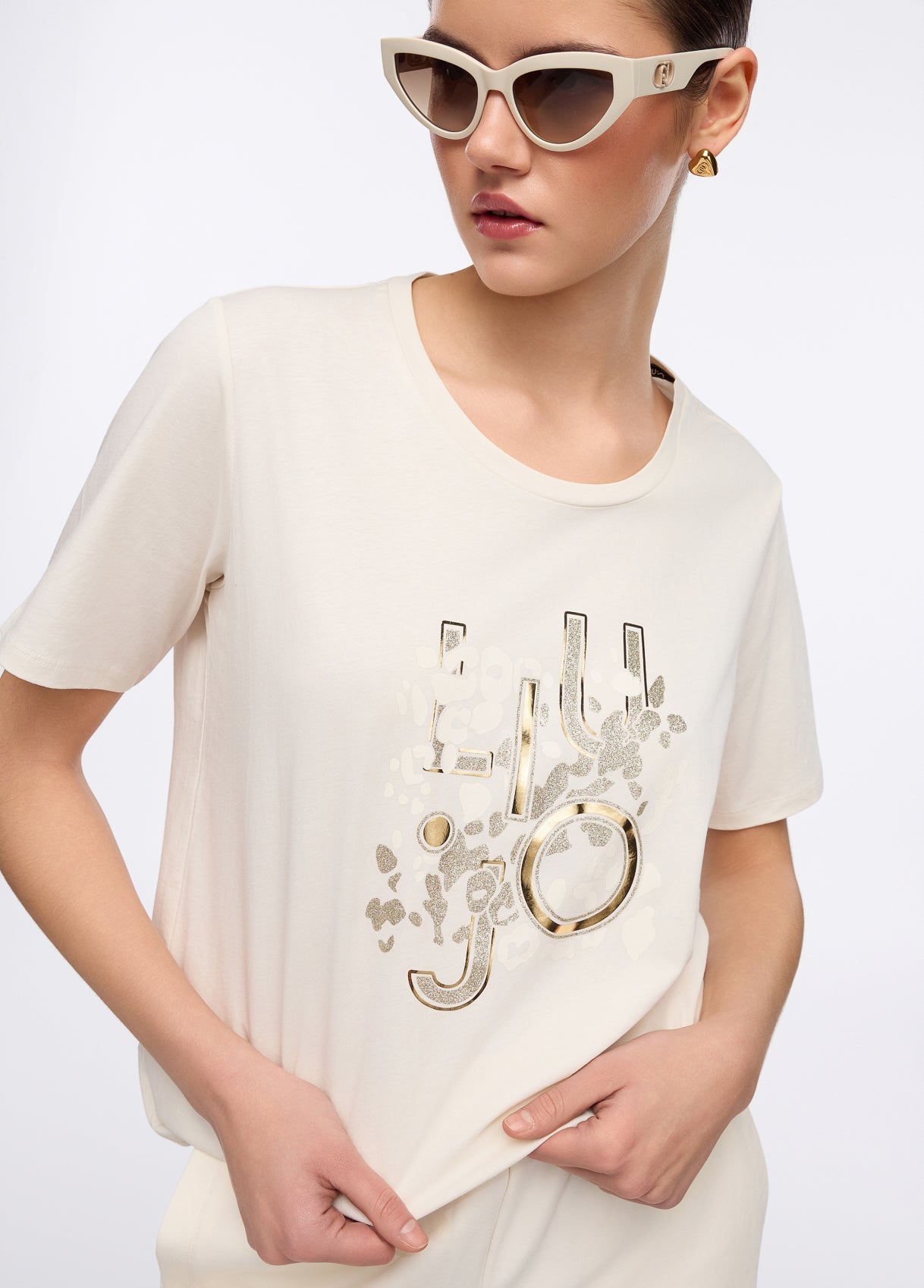 Liu Jo T-Shirt Oversize TF5276JS92309U35