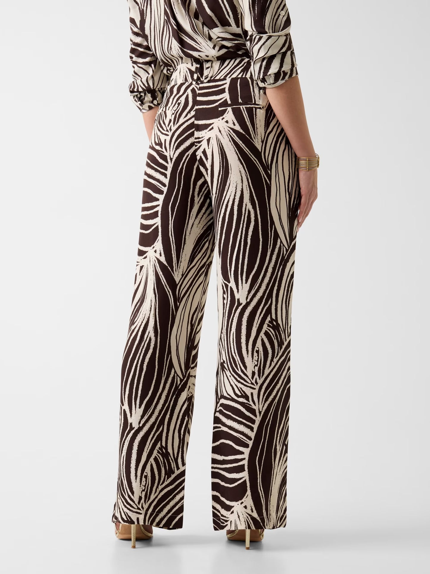 Guess W6GB19W1972 Pantaloni in viscosa