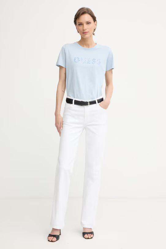 Guess W6GI15K3035 t-shirt da donna in cotone