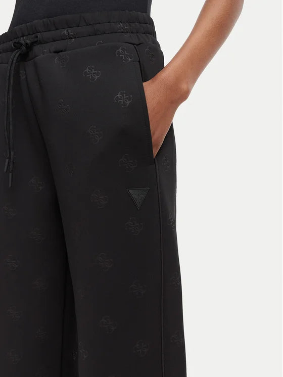 Guess Pantaloni da tuta V6YB10 K4295 Nero Regular Fit