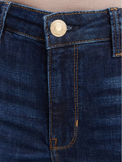 Guess Jeans W6YA15 D1584 Blu scuro Straight Fit