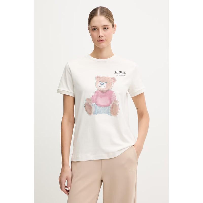 GUESS V6RI08K8FQ4 Carla T-Shirt Donna