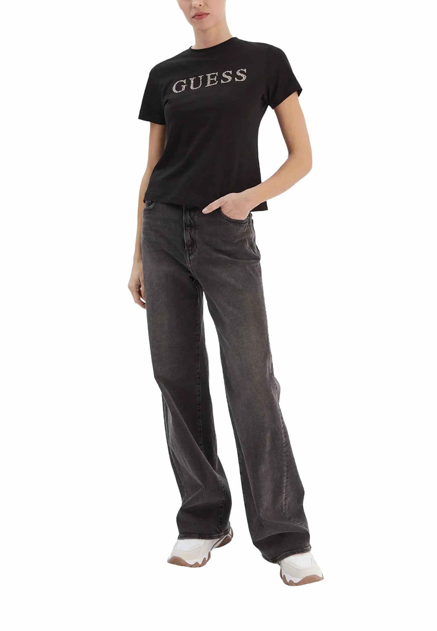 T-Shirt con strass