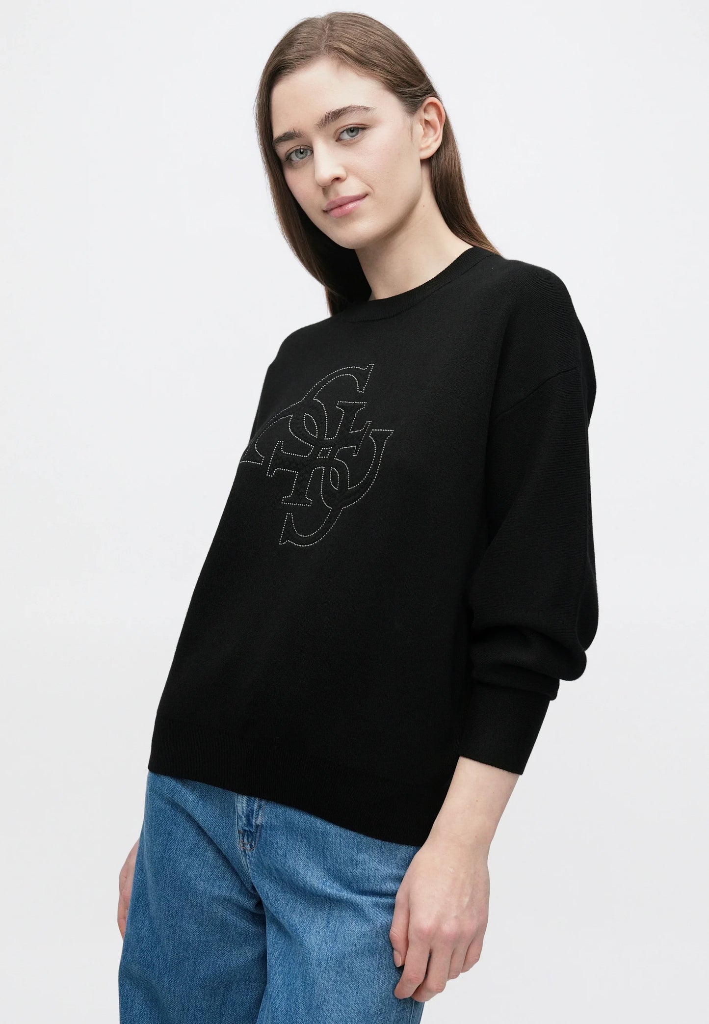 PARKER LOGO - Maglione - jet black